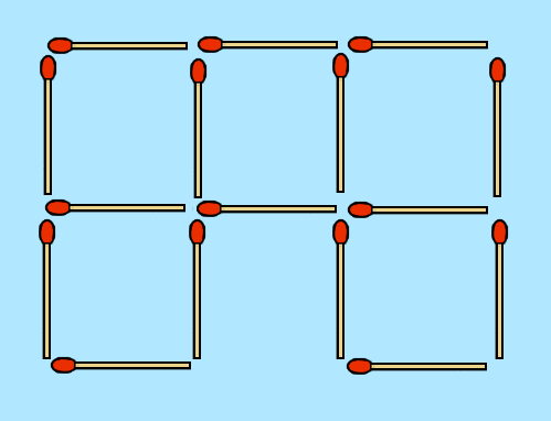 Four Squares Match Puzzle